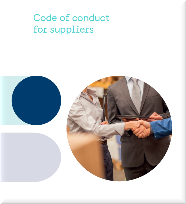 Cover of Code of conduct for suppliers