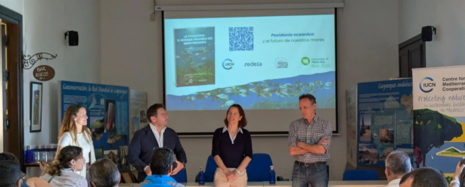  UICN y Redeia refuerzan su alianza para proteger la posidonia en Cabo de Gata (Almería)