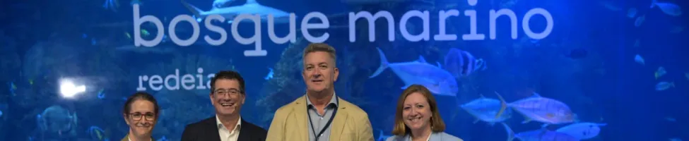 De dcha a izqda: Laura Quintana, Luis Velasco, Vicente Martínez Mus y Maite Vela