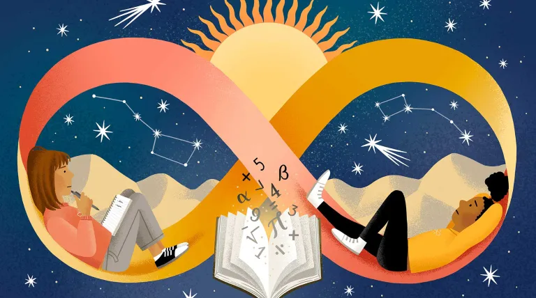 Ilustración de En busca del infinito