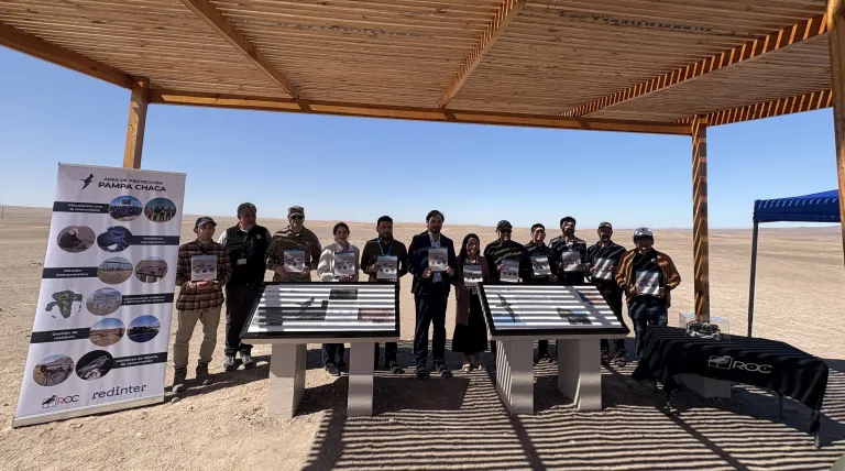 Redinter y la Red de Observadores de Aves y Vida Silvestre inauguran un nuevo área de protección para la golondrina negra en Chile.
