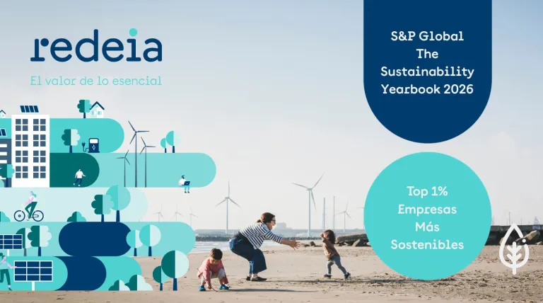 Redeia ranked in the ‘Top 1%’ of the world’s most sustainable companies, according to S&P’s The Sustainability Yearbook 2026