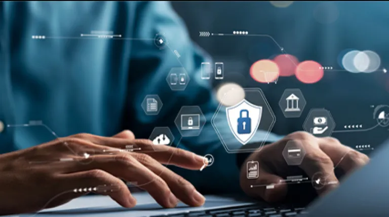 Imagen decorativa manos tecleando 