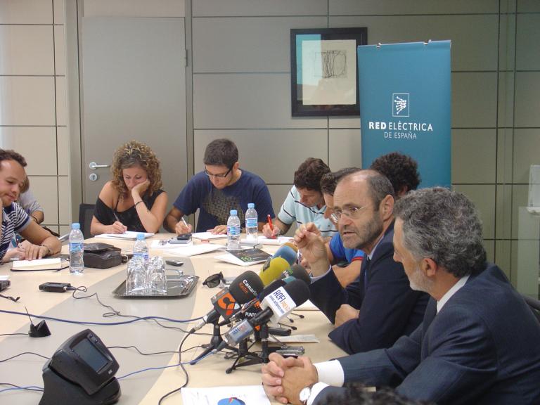 Fotografía de la rueda de prensa