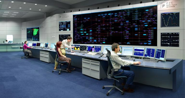Centro de Control Eléctrico (Cecoel) de Red Eléctrica de España