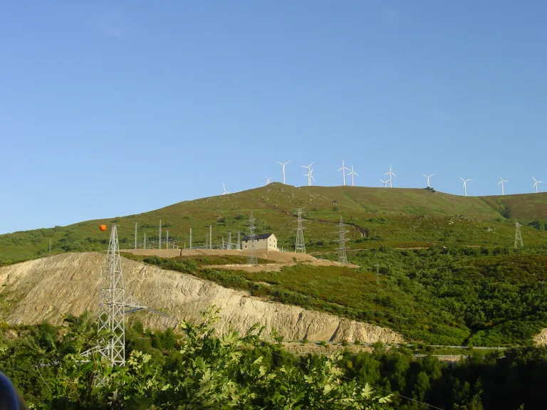 Subestación de Aparecida. Evacuación de energía de los parques eólicos.