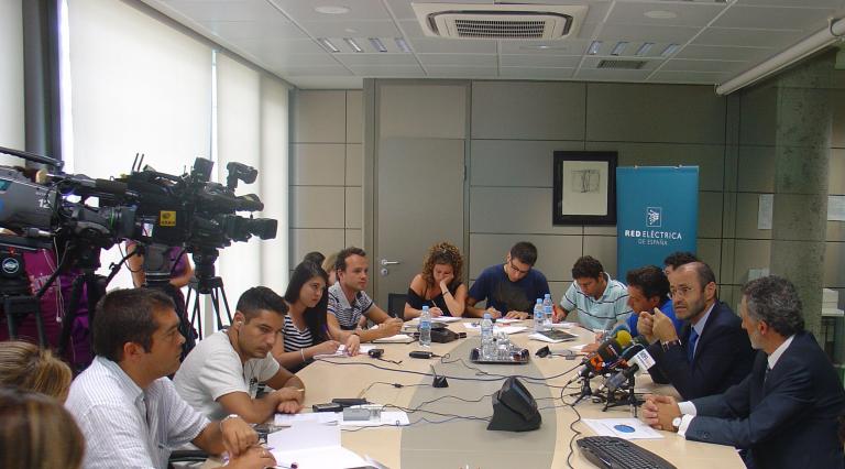 Fotografía de la rueda de prensa