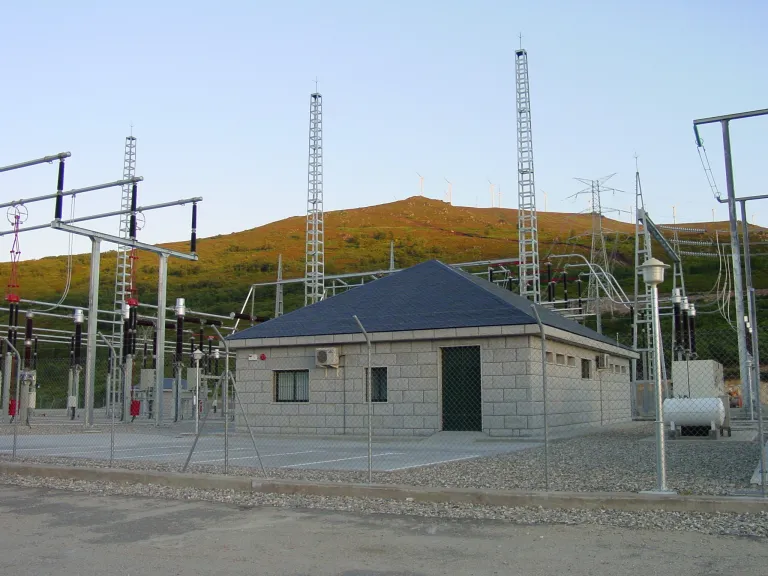 Edificio de mando y control de Red Eléctrica.