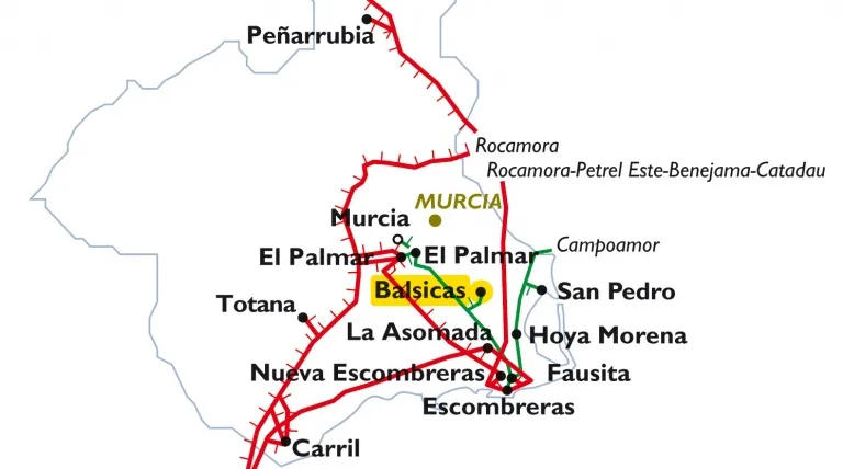 Mapa balsicas