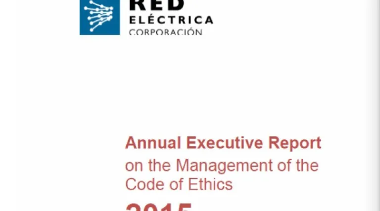 Annual Executive Report on the Management of the Code of Ethics 2015
