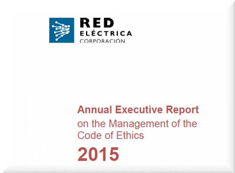 Annual Executive Report on the Management of the Code of Ethics 2015
