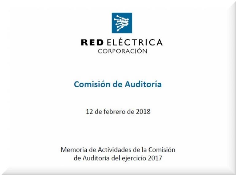 Ir a la memoria de Actividades de la Comisión de Auditoría