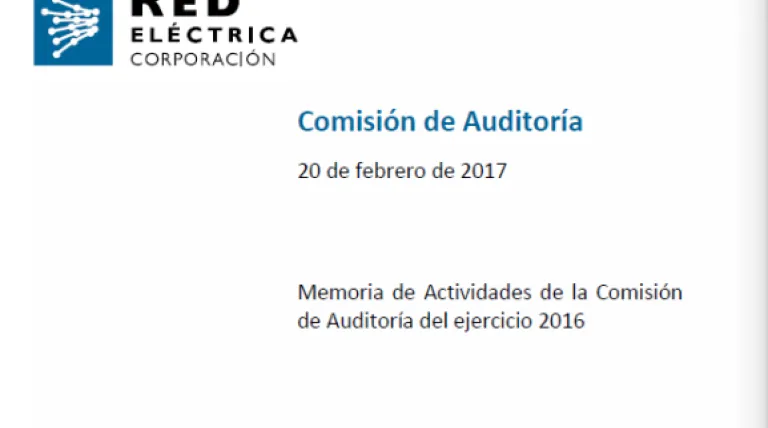 Descargar memoria de Actividades de la Comisión de Auditoría