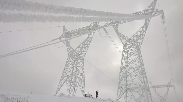 Trabajos de mantenimiento en condiciones climatológicas extremas