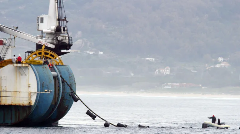 1997. Interconexión submarina España-Marruecos.