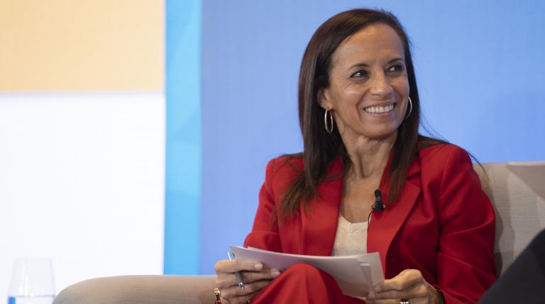 The chairwoman of the Red Eléctrica Group, Beatriz Corredor.