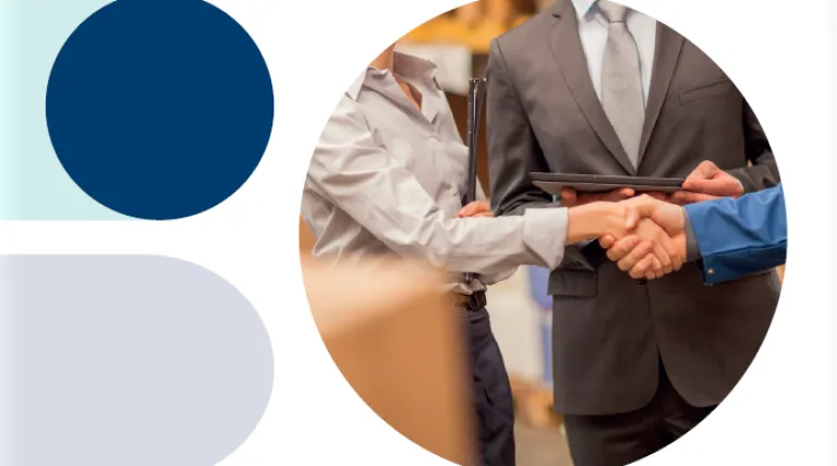 People shaking hands