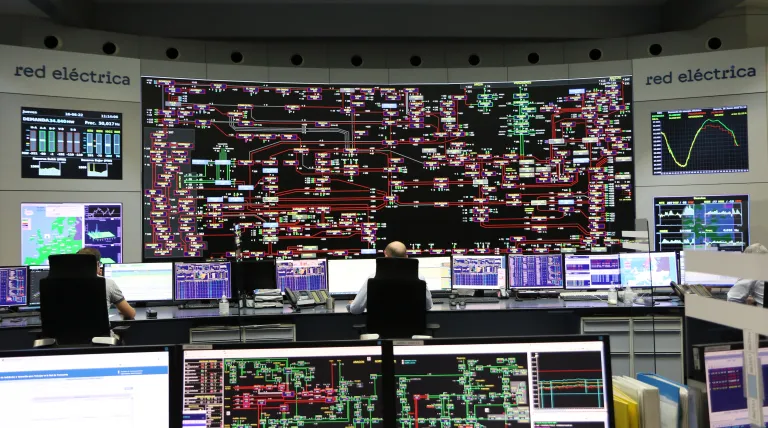 Red Eléctrica's Electric Control Center (Cecoel).