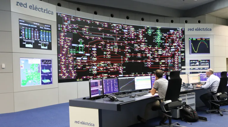 Red Eléctrica's Electric Control Center (Cecoel).