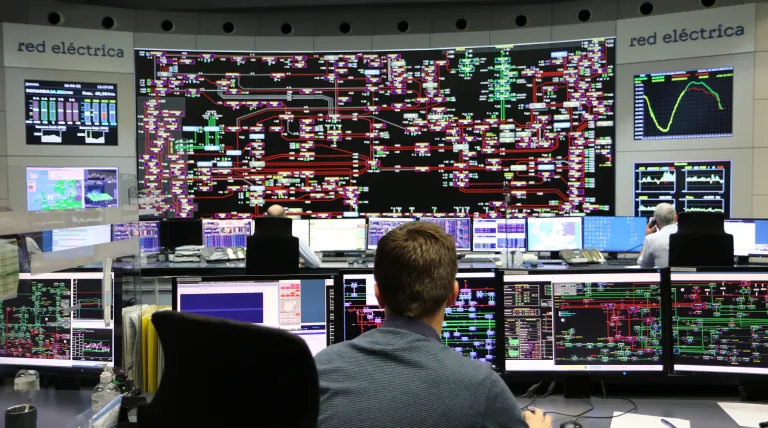 Red Eléctrica's Electric Control Center (Cecoel).