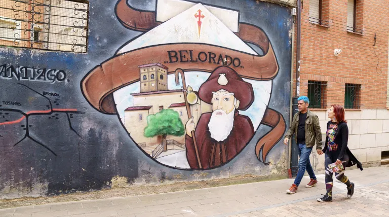 Gema y Marcelo, llegados a Belorado después de haber vivido en Guatemala, Madrid y Segovia.