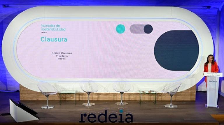Beatriz Corredor, chairwoman of Redeia, closes the Conference