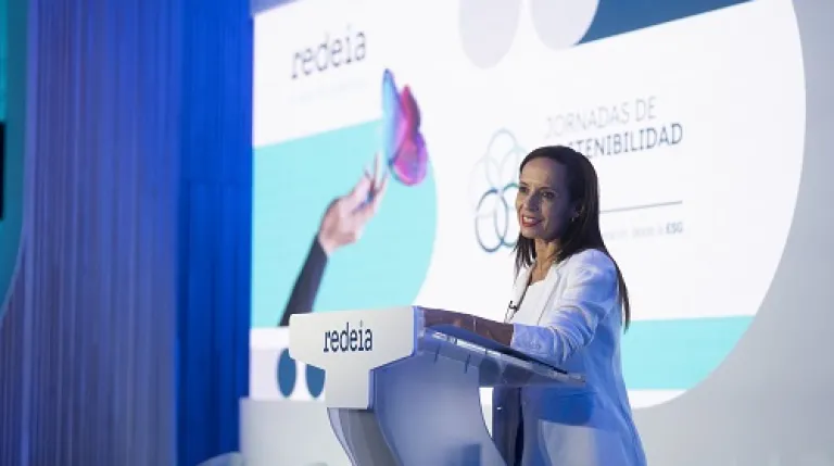 Beatriz Corredor, Chairwoman of Redeia, opens the Conference 