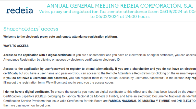 Electronic voting system