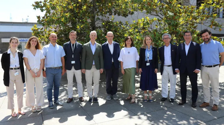 La presidenta de Fundación Ecomar, Theresa Zabell, y la directora corporativa de RRII, Comunicación y Territorio, Miryam Aguilar, visitan el Centro de Control Eléctrico de Red Eléctrica (CECOEL) y firman el convenio para desarrollar el Bosque Marino.