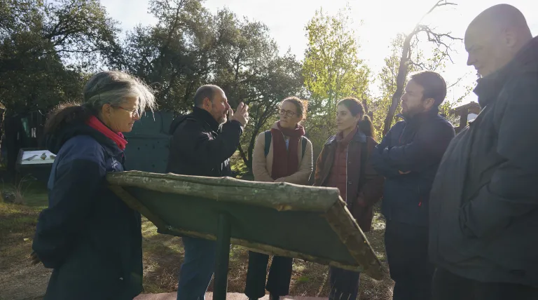 Visita a las instalaciones de GREFA en Majadahonda (Madrid).