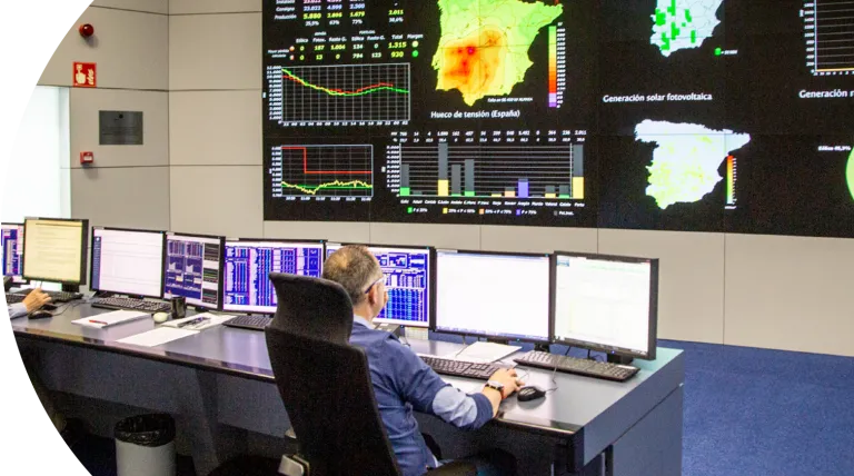 Creation of the Control Centre of Renewable Energies (CECRE).