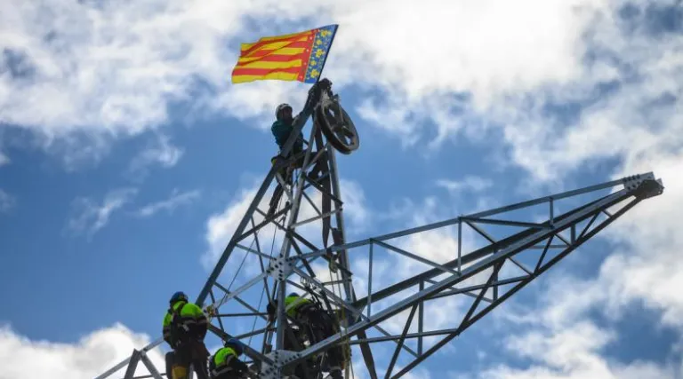 Red Eléctrica se enfrenta a la recuperación de apoyos dañados por la DANA en la provincia de Valencia