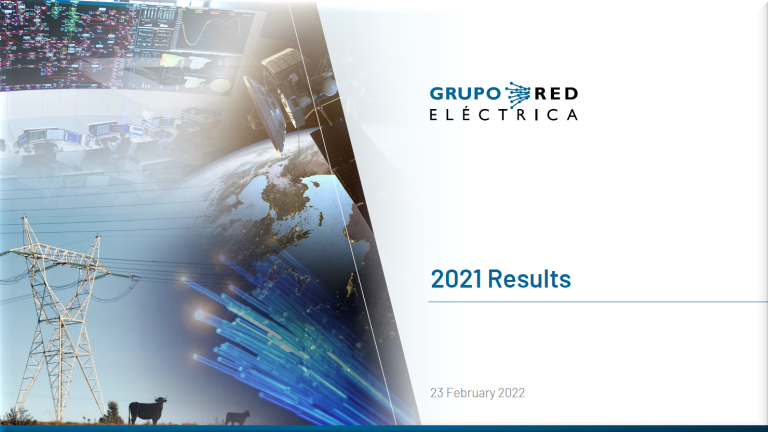 Red Eléctrica Results 2021 Go to the report