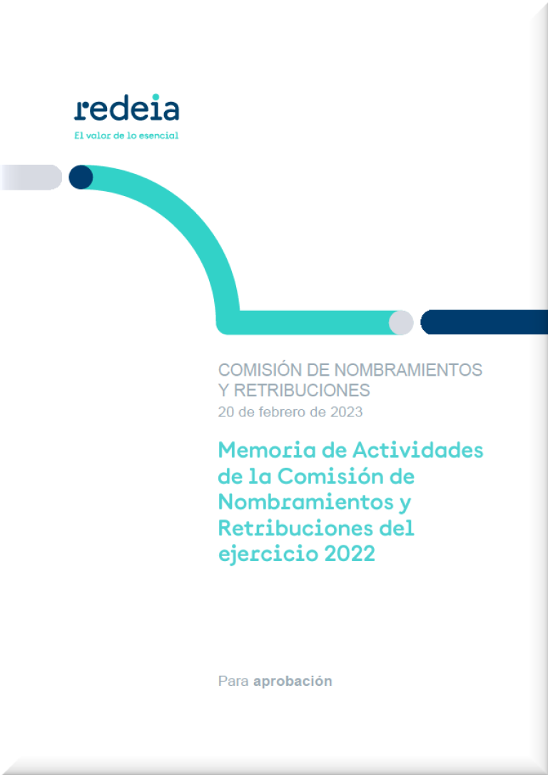 Memoria de Actividades de la Comisión de Nombramientos y Retribuciones del ejercicio 2022 Memoria de Actividades de la Comisión de Nombramientos y Retribuciones del ejercicio 2022