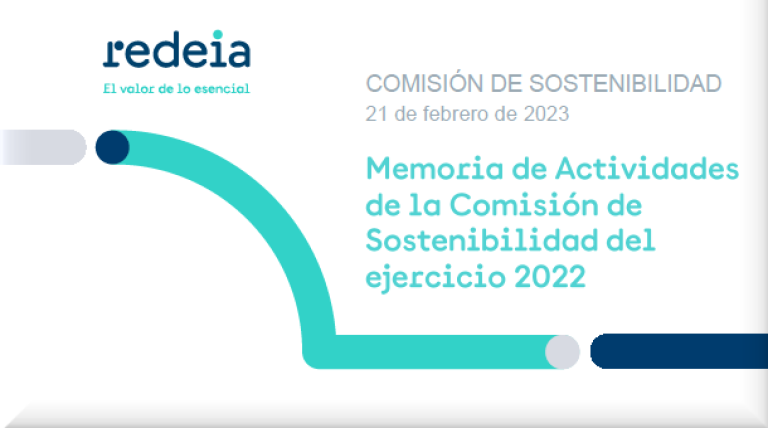 Memoria de Actividades de la Comisión de Sostenibilidad del ejercicio 2022