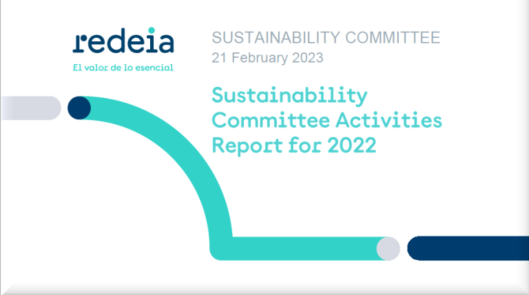 Activities Report of the Sustainability Committee for 2022 