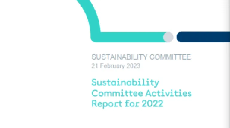Activities Report of the Sustainability Committee for 2022