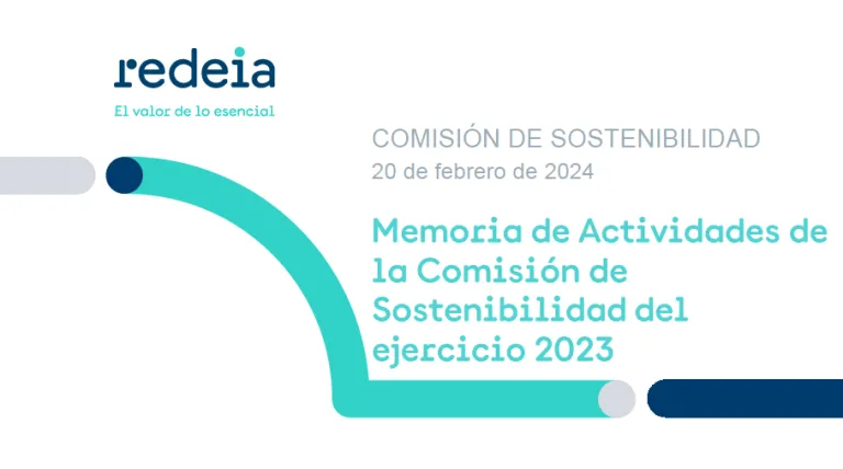 Memoria de Actividades de la Comisión de Sostenibilidad del ejercicio 2023
