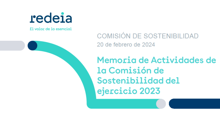 Memoria de Actividades de la Comisión de Sostenibilidad del ejercicio 2023