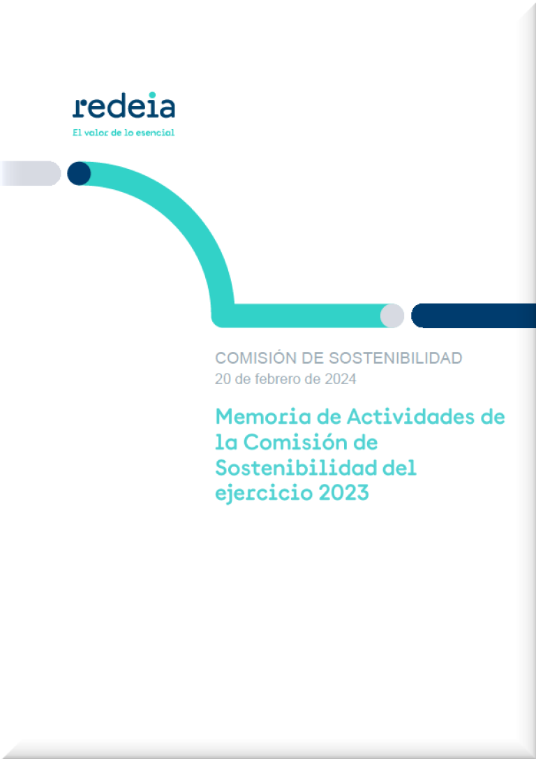Memoria de Actividades de la Comisión de Sostenibilidad del ejercicio 2023 Memoria de Actividades de la Comisión de Sostenibilidad del ejercicio 2023