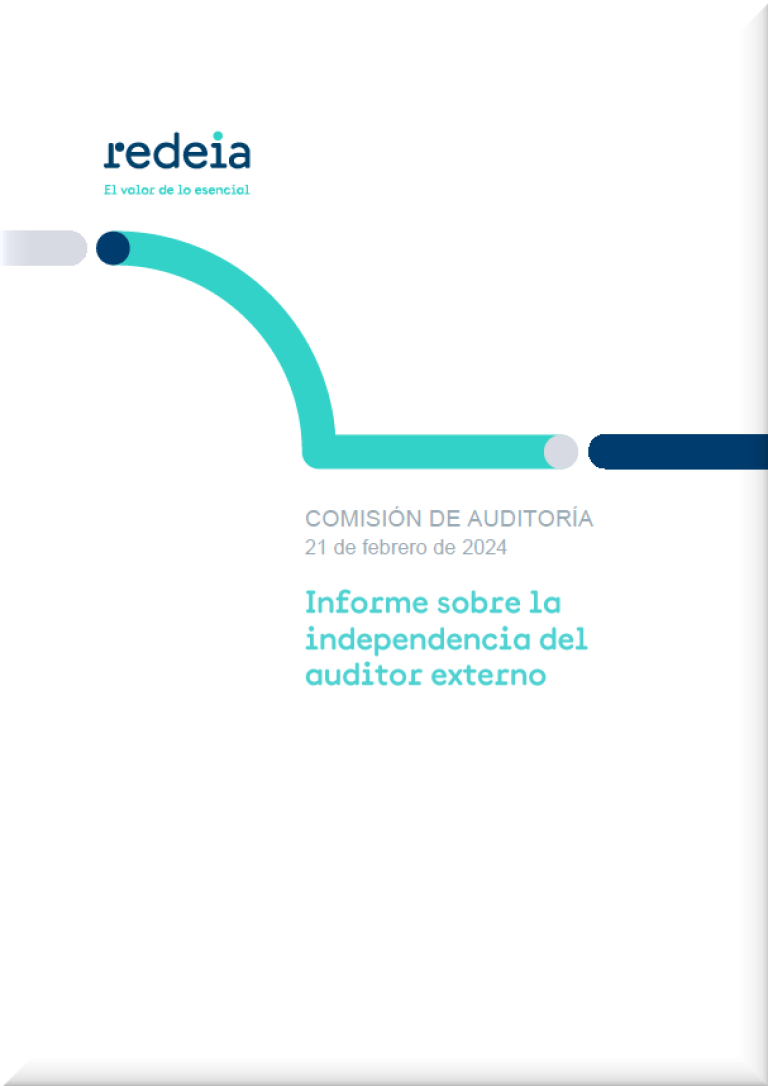 Portada Informe de la Comisión de Auditoría 2023