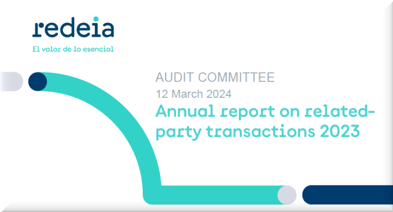 Report on related-party transactions in 2023