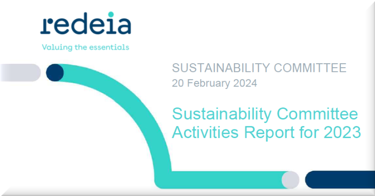 Activities Report of the Sustainability Committee for 2023 Activities Report of the Sustainability Committee for 2023