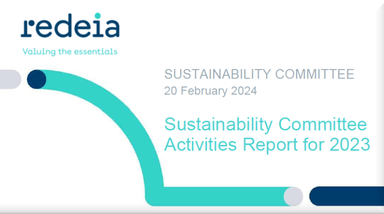 Activities Report of the Sustainability Committee for 2023