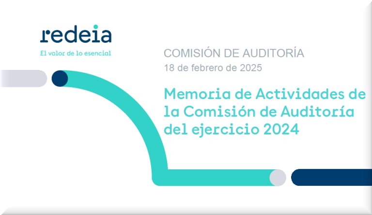 Memoria de Actividades de la Comisión de Auditoría del ejercicio 2024 Memoria de Actividades de la Comisión de Auditoría del ejercicio 2024