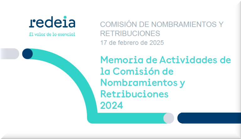 Memoria de Actividades de la Comisión de Nombramientos y Retribuciones del ejercicio 2024 Memoria de Actividades de la Comisión de Nombramientos y Retribuciones del ejercicio 2024