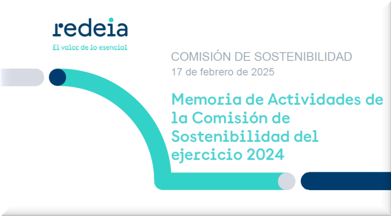 Memoria de Actividades de la Comisión de Sostenibilidad del ejercicio 2024 Memoria de Actividades de la Comisión de Sostenibilidad del ejercicio 2024