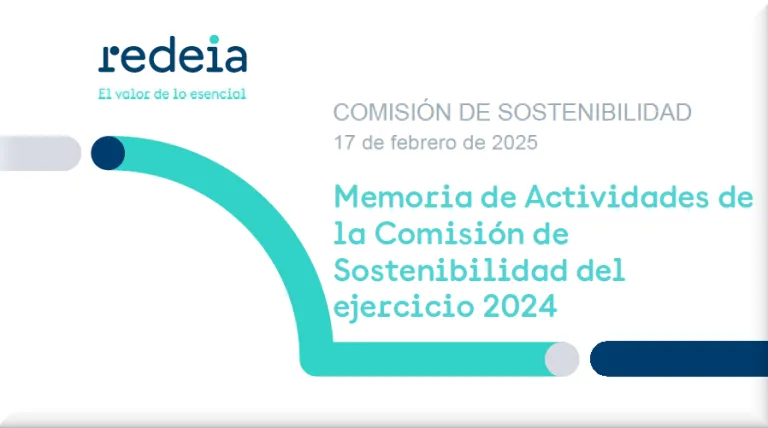 Memoria de Actividades de la Comisión de Sostenibilidad del ejercicio 2024