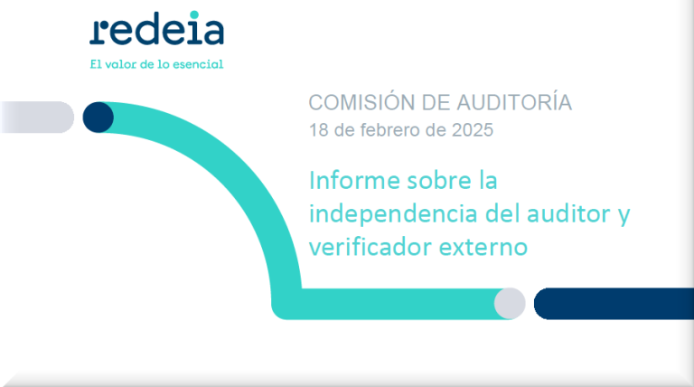 Portada Informe de la Comisión de Auditoría 2024