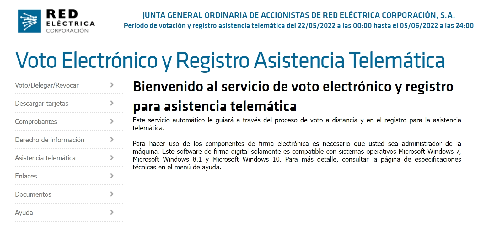Convocatoria de la Junta